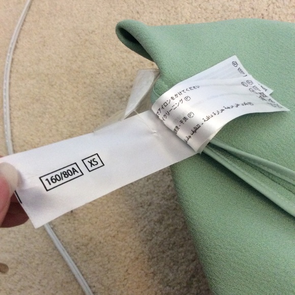 C/MEO collective high heart top mint tie zip - Picture 11 of 13